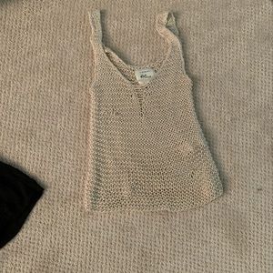 Cropped tank top
